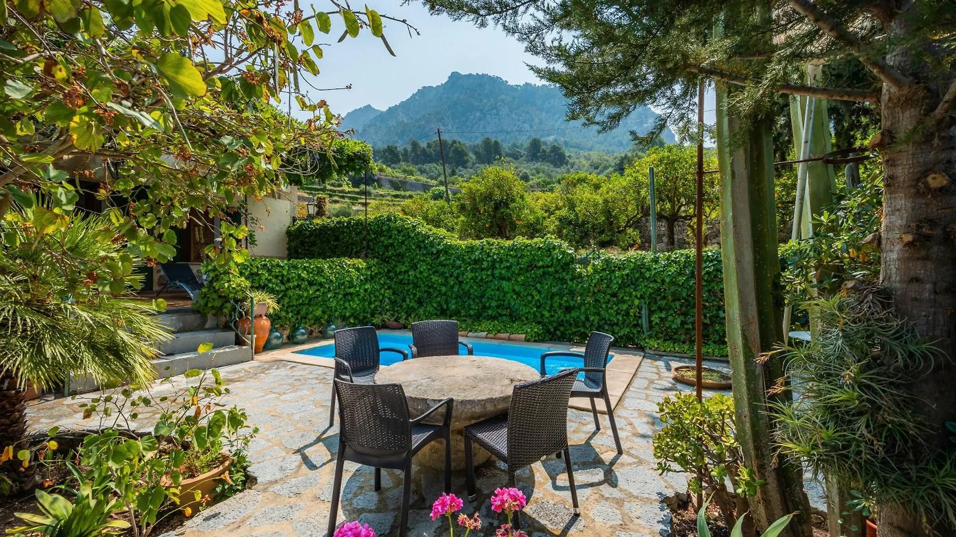 Cas Patro Lau Bis Villa Fornalutx Spanien
